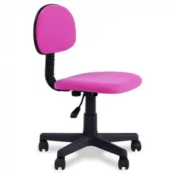 Adec Lucky Silla Oficina Rosa/Negro