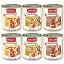animonda GranCarno Original Adult 6 x 800 g - Pack mixto 3 (3 variedades)