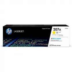 HP 207A Tóner Original LaserJet Amarillo