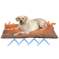 IntiMeg Alfombrilla térmica para gatos y perros - L-56*90*5,5 cm