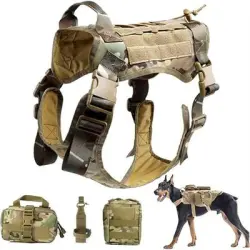 IntiMeg Arnés táctico para perros medianos y grandes - METRO
