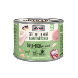 MAC's 6 x 200 g en latas para gatos - Pato, pavo y pollo