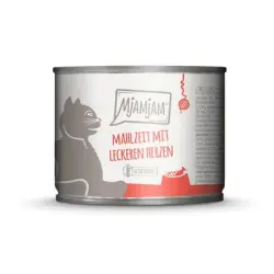 MjAMjAM comida húmeda para gatos 6 x 200 g - Corazones