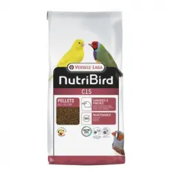 Nutribird C15 Alimento En Pellets Extruidos Para Canarios, Pájaros Tropicales Y Pinzones Europeos, 10 Kg