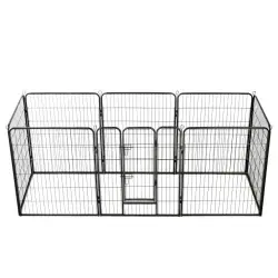 Perrera de exterior para perros color Negro