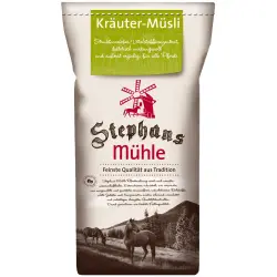 Stephans Mühle muesli con hierbas aromáticas para caballos - 25 kg