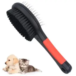 UAMLY Cepillo doble 2 en 1 para perros y gatos - 1 pieza