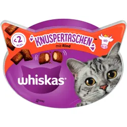 Whiskas Temptations snacks crujientes - Vacuno (60 g)