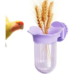ZooVenture Comedero pájaros - Ajustable, impermeable, material compuesto - Plástico