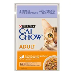 Cat Chow 26 x 85 g comida húmeda para gatos - Adult Cordero