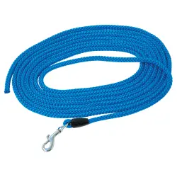 Correa larga para perros Pawz & Pepper trenzada azul - 5 m largo, Ø 6 mm