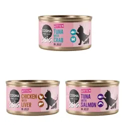 Cosma Asia Kitten en gelatina 12 x 85 g - Pack Ahorro - Pack mixto