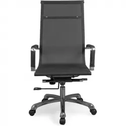 Due Home Bolonia Silla de Oficina Giratoria Negra