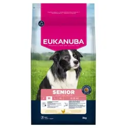 Eukanuba Premium Nutrition Senior Medium Breed pollo - 3 kg