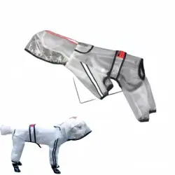 FurryFusion Funda transparente impermeable para perros - XS
