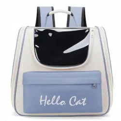 FurryFusion Mochila para mascotas - Azul