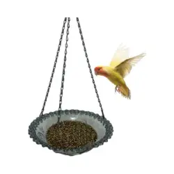 MCBOSON Baño pájaros abrevadero decoración jardines patios, tanto - 1 artículo