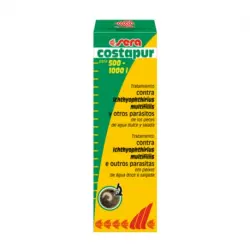Sera Costapur Acondicionador contra Parásitos para Acuarios y Peceras, 500 ml