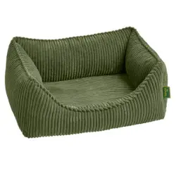 Sofá ergonómico Hunter Corbie para perros - 60 x 40 cm (L x An), verde