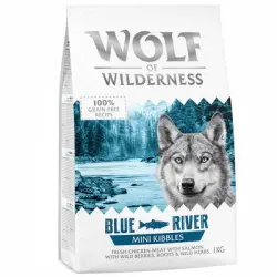 Wolf of Wilderness Mini Blue River con salmón - 1 kg