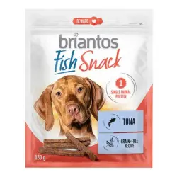 Briantos Fish Snacks, atún y salmón, para perros - Atún (180 g)
