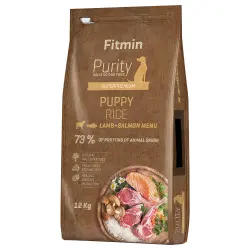 Fitmin dog Purity Arroz Cachorro Cordero y Salmón - 12 kg