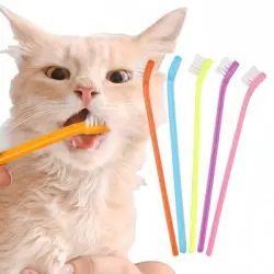 FurryFusion Juego de 5 cepillos de dientes para mascotas - Artículo 5