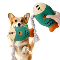 FurryFusion Peluche para perros con forma de pez simulado - Artículo 1
