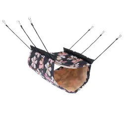 Hamaca de dos pisos con cubierta TIAKI - 30 x 19 cm (L x Diám)