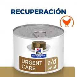 Hill's Prescription Diet a/d Urgent Care Comida Húmeda para Perros y Gatos Mousse con Pollo, 12x200gr