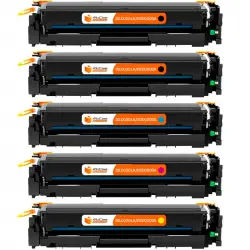 Pccom Essential HP 201X/201A/203X/203A Tóner Compatible Negro/Cian/Magenta/Amarillo Pack 5