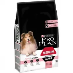 Pro Plan Piel Sensible Con Croquetas Optiderma - Rico En Salmón - Para Perros Adultos De T