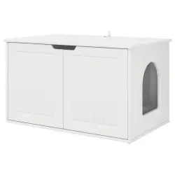 vidaXL Casa para Gatos Brillante 85 x 55 x 53,5 cm - 85 x 55 x 53,5 cm
