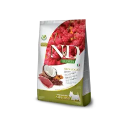 2,5Kg Farmina ND Quinoa Skin Coat Pienso para perros minis de Pato