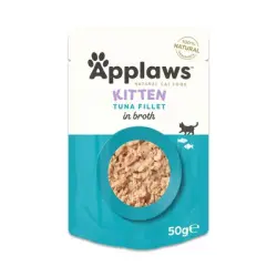 Applaws Natural Kitten en caldo 12 x 50 g - Filete de atún