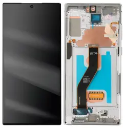 Avizar Bloque Completo Para Samsung Galaxy Note 10 Plus Pantalla Amoled Plateado