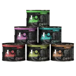 catz finefood Purrrr en latas 6 x 200 / 190 g - Pack mixto II (6 variedades - 6 x 200/190 g)