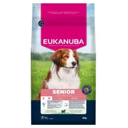 Eukanuba Premium Nutrition Senior Small & Medium Breed cordero y arroz - 3 kg