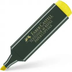 Faber Castell Textliner 48 Caja de 10 Marcadores Fluorescentes Amarillo