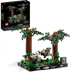 Lego Star Wars Diorama: Duelo de Speeders en Endor