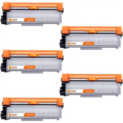 Pccom Essential Brother TN2320/TN2310 Tóner Compatible Negro Pack 5