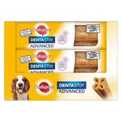Pedigree Dentastix Advanced para perros - Perros medianos (1 x 80 g)