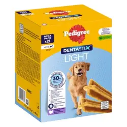 Pedigree Dentastix Light snacks dentales para perros grandes (>25 kg) - 21 unidades