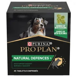 PRO PLAN Dog Adult & Senior Natural Defences Supplement comprimidos - 67 g (45 comprimidos)