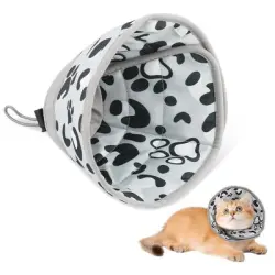 UAMLY Collar isabelino ajustable para gatos - L