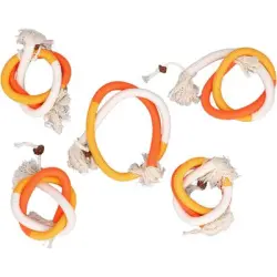 UAMLY  de cuerda para gatos con fruta de hierba gatera - 5 piezas de naranja