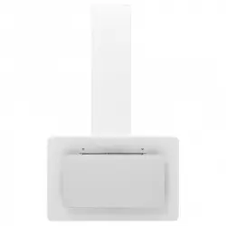 VidaXL Campana Decorativa 60cm C Acero Inoxidable/Cristal Templado Blanco 60cm