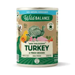 Wild Balance Pavo lata para perros - 400 g