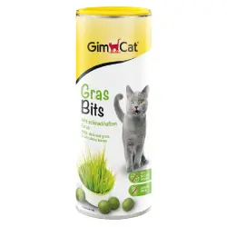 Comprimidos de hierba para gatos GimCat Gras Bits - 425 g