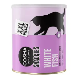 Cosma Snackies XXL Maxi Tubo para gatos - Pescado blanco 110 g